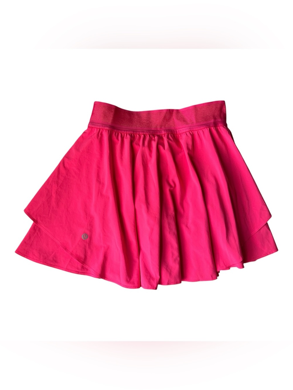 Lululemon Pace Rival Mid-Rise Skirt Long Tall Tennis Pink Womens Size 4 NWOT HTF